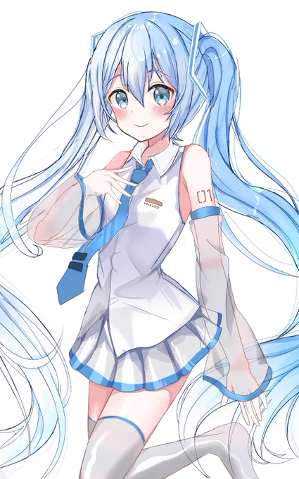 雪ミク
#初音ミク
#雪ミク2011年
#イラスト 
