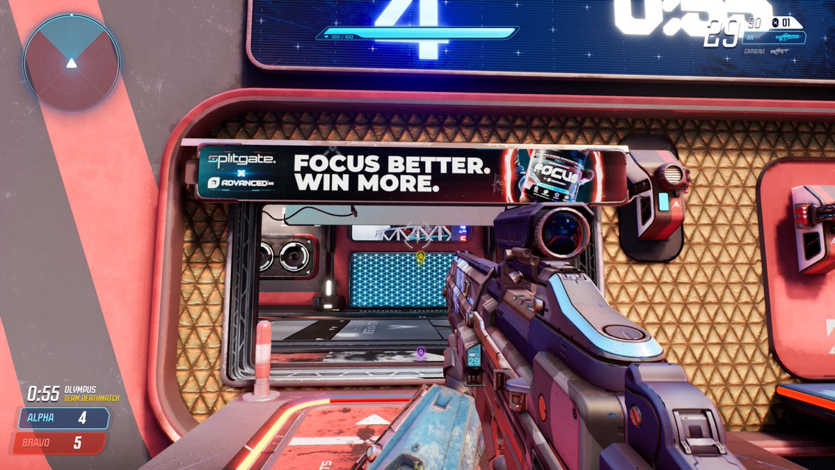 ForsakenDesign's tweet photo. Hey, ads that I designed are in @Splitgate❤️

I'm in a video game dude. True epic gamer moment. https://t.co/RwKzSCMKvJ