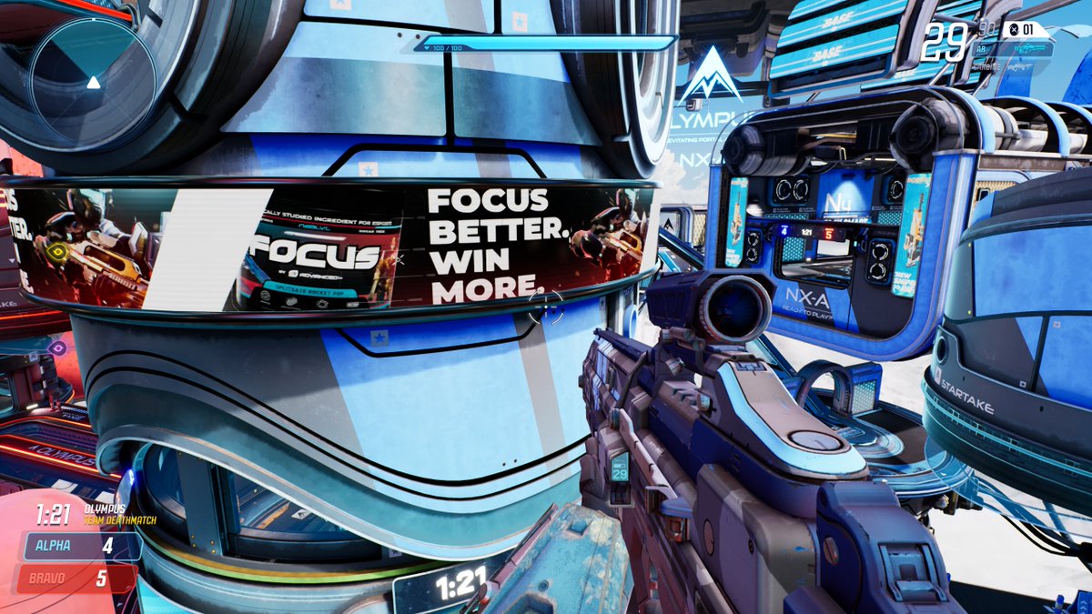 ForsakenDesign's tweet photo. Hey, ads that I designed are in @Splitgate❤️

I'm in a video game dude. True epic gamer moment. https://t.co/RwKzSCMKvJ