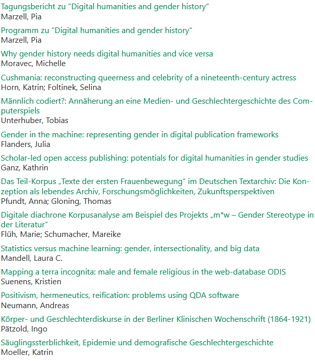 🆕Der digitale Tagungsband "Digital Humanities and Gender History" ist veröffentlicht worden. Danke an #GiselaMettele #PiaMarzell und #MartinPrell  <a href="/UniJena/">Universität Jena</a>  für die Mühen und die Herausgeberschaft! db-thueringen.de/receive/dbt_mo…