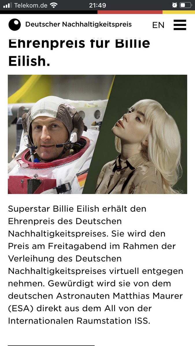 Welt.Klima.Wandel 🌍🌱🌬Heute und morgen darf ich beim #DNP14  ein bisschen mitmoderieren und freue mich schon sehr! Wo sonst gibt es Laudatios von #Astronauten 🚀 DNP.tv