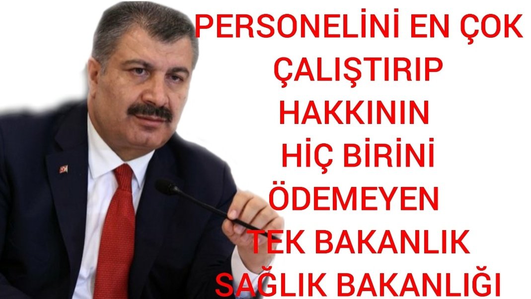Sağlık hizmeti ekip işimi?
Hekim işi mi?
Acil,Amaliyathane,yoğun bakım,yatan hasta servisi,covid servisi...gibi birçok  birimden sadece hemşireyi çekerek bir deneme yapalım ve ekipde 24 saat Hemşiresiz kalın süreci gözlemleyelim!
#SağlıkçınınOyuYok
#fahrettinkoca