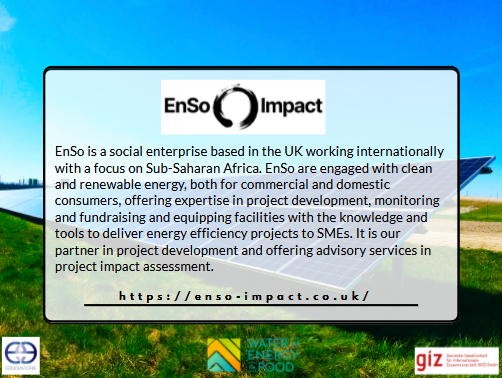 Eenovators's tweet photo. @EnSo_Impact_Ltd U.K, offered advisory services in project impact assessment.
@WE4FGCD 
#ESCO4Efficiency https://t.co/GTNss3x4zw