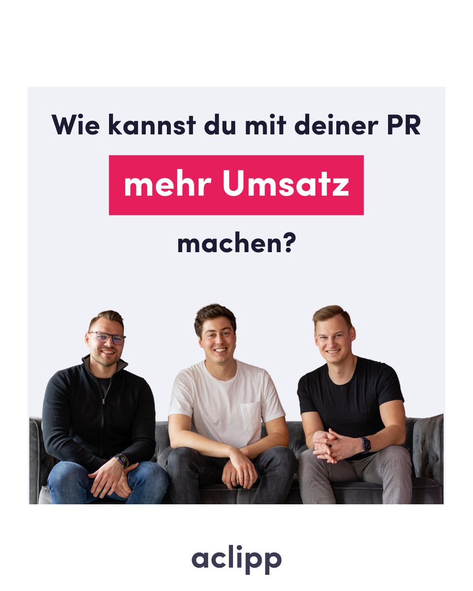 aclipp - PR Software tweet media