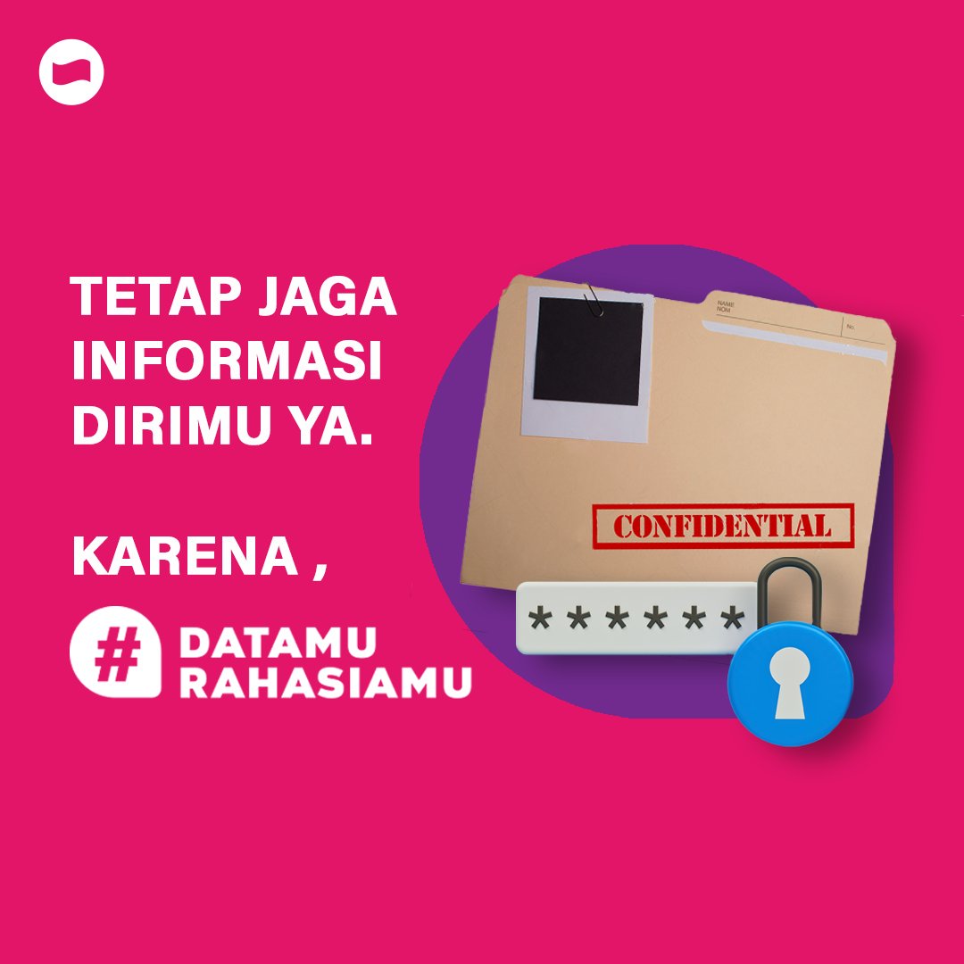 danawallet's tweet photo. Kalo dapat chat dari si doi sih seneng, eh tapi kalo chatnya dari penipu mah abaikan aja! Gak usah bales, selalu waspada dan tetap jaga terus kerahasiaan informasi dirimu ya!~

'#DatamuRahasiamu #DANA_ID #DANADompetDigital #FinancialLiteracy #DuniaMaya https://t.co/MkWPk2HYiq