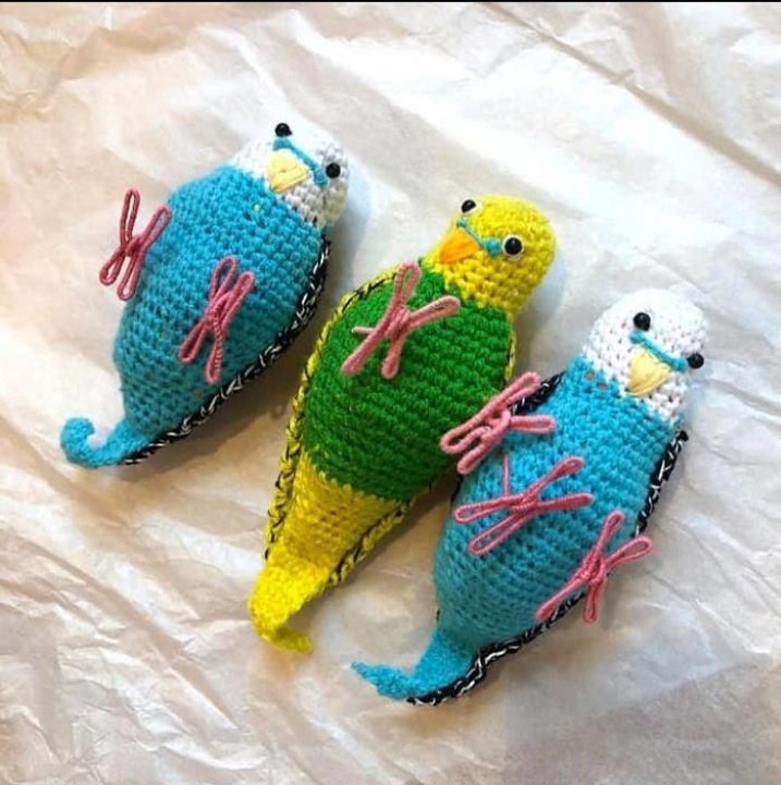 Get each Crochet birdie at just 8$ with 4$ shipping. Anywhere in the world 😍😍
And many more offers available, avail it before Christmas ❤️
#crochet #BirdsUp
<a href="/Heer_0910/">Heer</a>