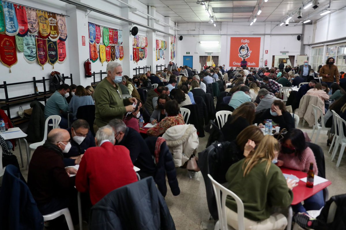 JCF_Valencia's tweet photo. 🤓📝 La XVII edició del concurs ‘La Primera en la Frente’, organitzat per la @FedFallas1A, va tornar anit per a posar a prova els coneixements fallers.

🥇 L’enhorabona a l’equip ‘Totfalles’, que es va proclamar campió d’enguany! 👏

#Falles22 https://t.co/ACQrxpjZXa