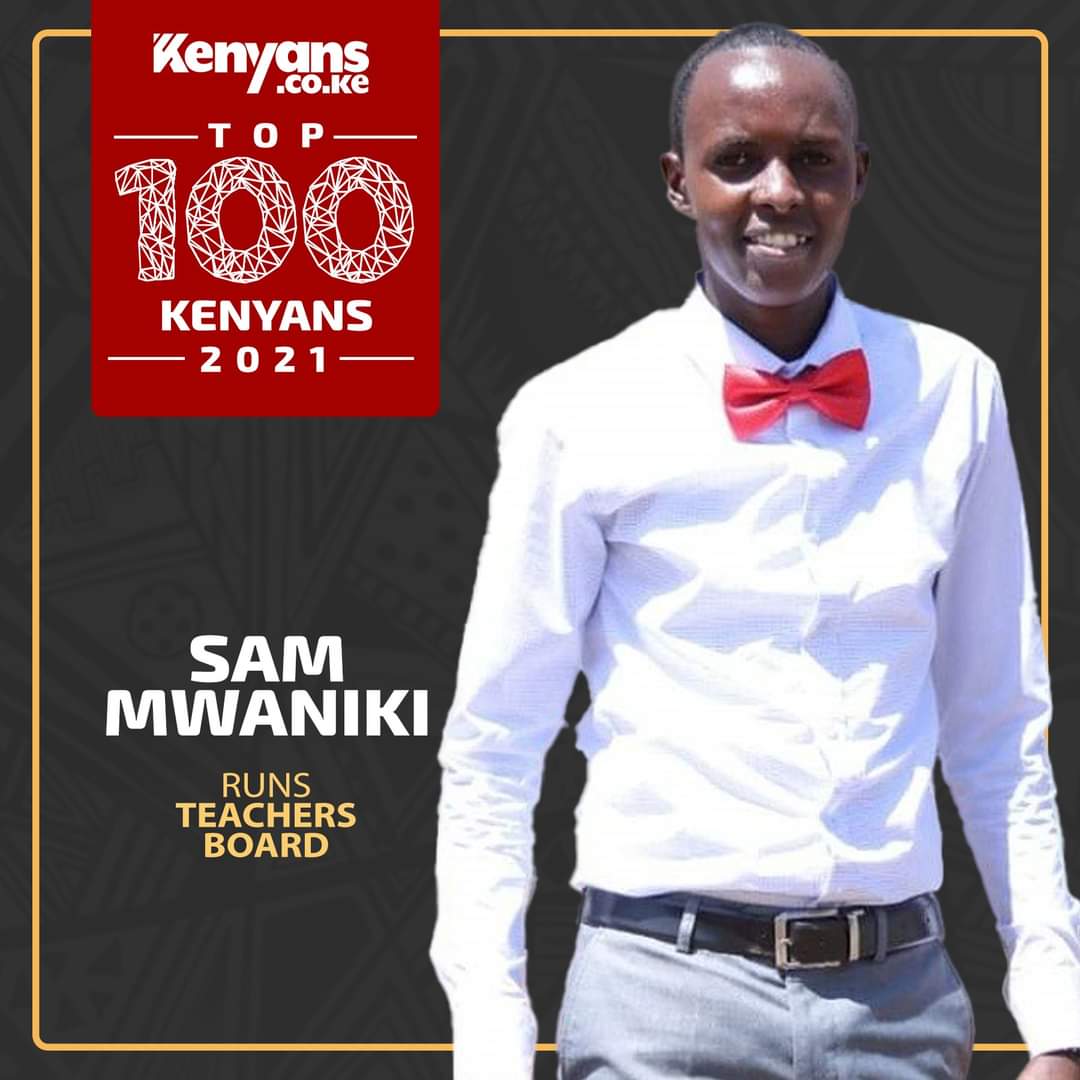 samkaymwaniki's tweet photo. Exactly from a small village in Kiambu. Just a simple primary school teacher @TSC_KE .Thanks @Kenyans for placing your's truly with favorite stars
#Top100Kenyans2021 
Musalia mudavadi
Diana Marua
Martha Karua https://t.co/p5f77dS0q0