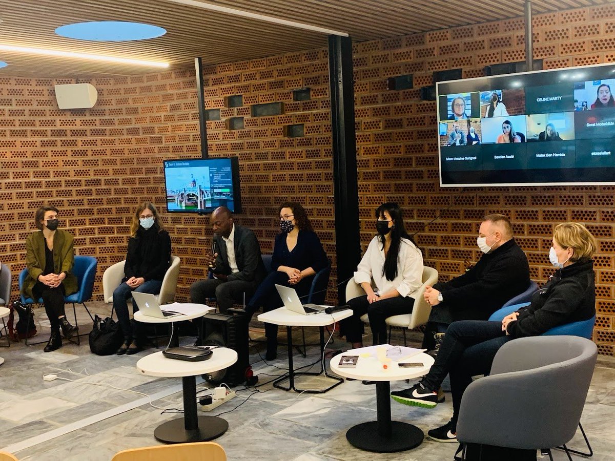 UTCapitole's tweet photo. 📢Journée de présentation du dispositif d'accompagnement des #Doctorants🙌
➡️Projet qui vise à apporter un soutien aux jeunes chercheurs de l'université
🔴Ouverture par le Président #UTCapitole @hugueskenfack et la Vice-Présidente déléguée aux affaires doctorales @ChloeCalmettes https://t.co/wGAzIgnxkh