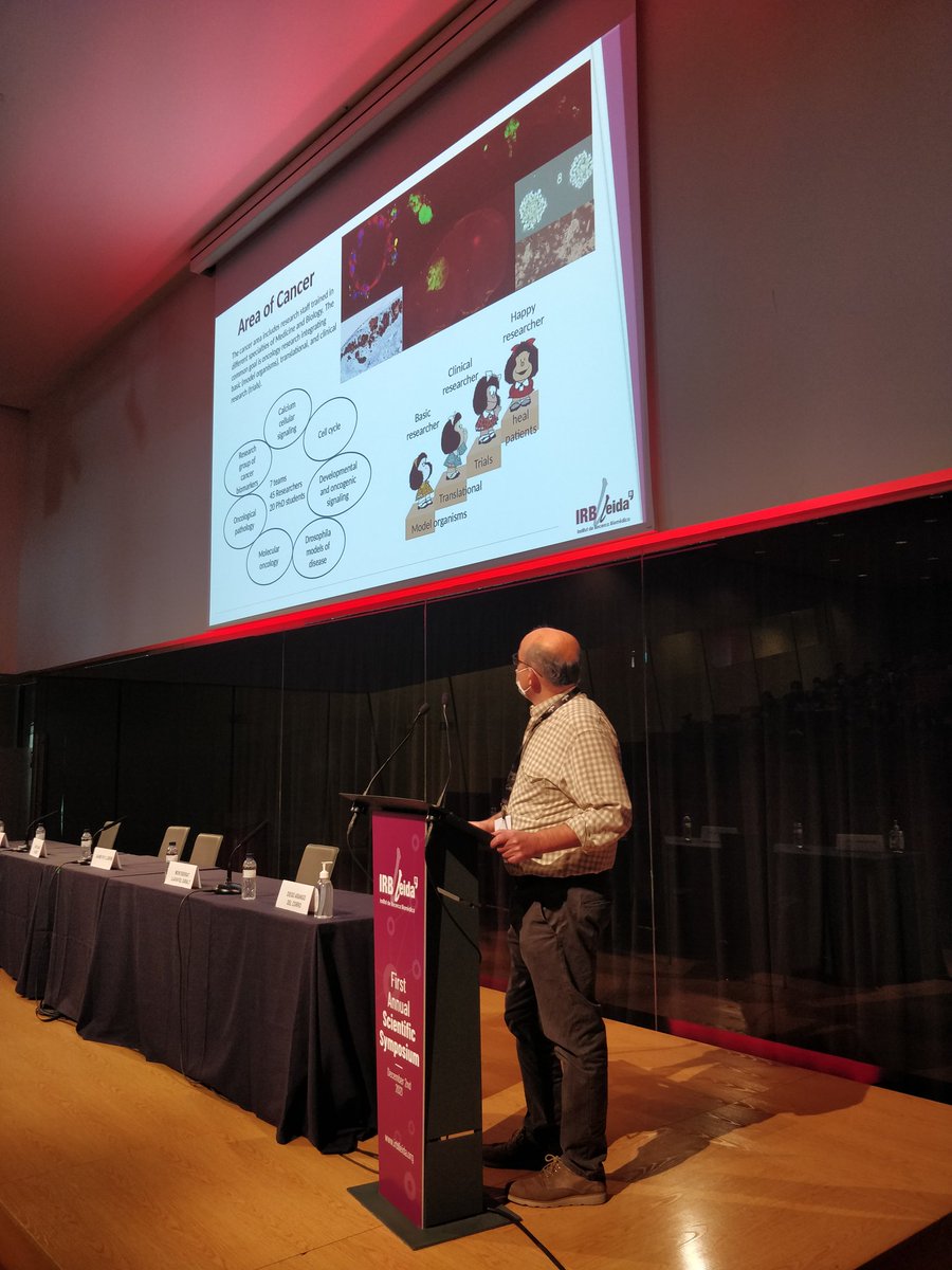 IRBLleida_Info's tweet photo. Scientific session 2
Cancer Àrea
Area coordinator Eloi Garí

#IRBLleidaSymposium
#IRBLleida https://t.co/Gyu7eDX7k6
