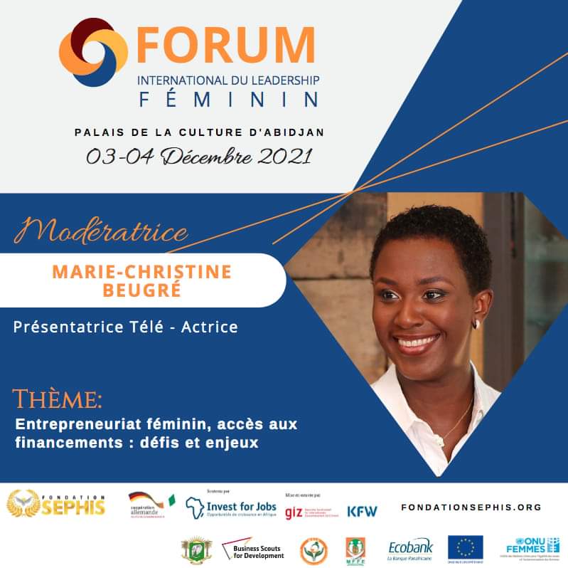 💥Si vous aussi vous la trouvez naturellement inspirante,retweetez

Mme Beugré conduira la discussion sur l’accès au financement 
#making_leaders #leadership_genre Ambassade d'Allemagne Abidjan #cooperationallemande #GIZ #InvestForJobs