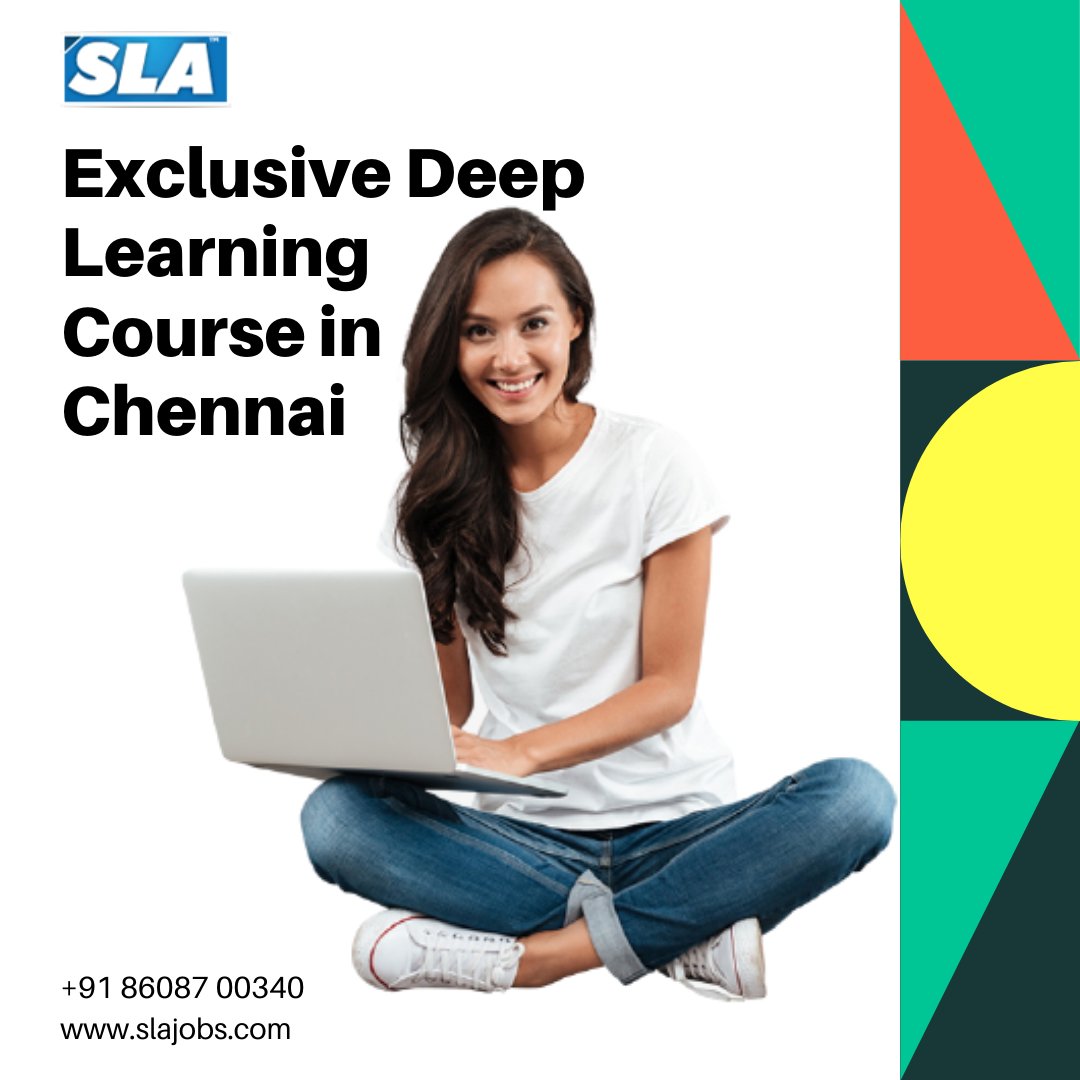 slajobschennai's tweet image. Call: +91 86087 00340
Get Trained in Deep Learning Training at SLA With 100% Placement Assistance
slajobs.com/deep-learning-…
#deeplearningTraining #technologyTraining #programmingTraining #codingTraining #bigdataTraining #computerscienceTraining #dataTraining #dataanalyticsTraining
