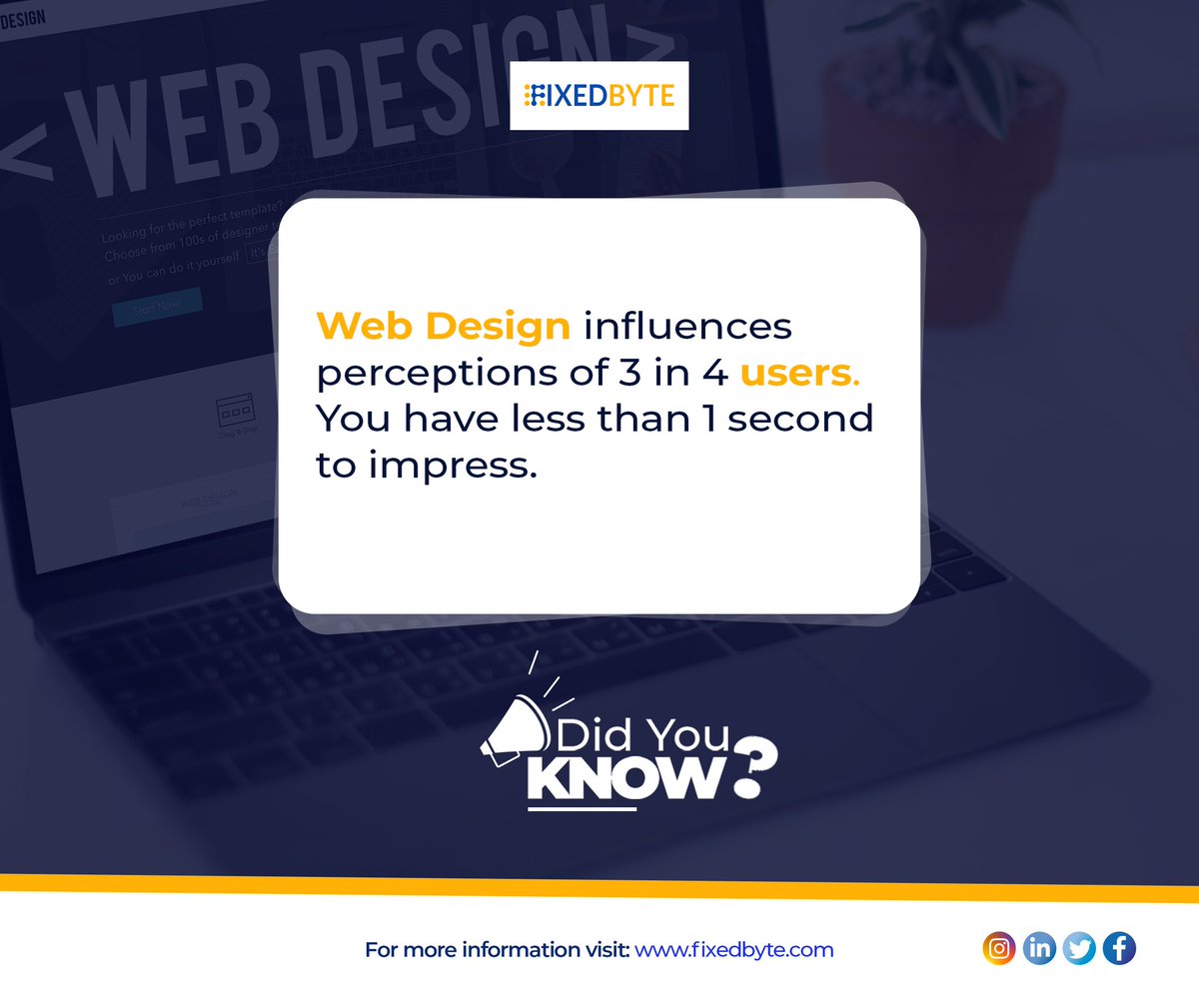 FixedByte's tweet photo. Did you know?🤔
#Webdesign #technology https://t.co/h6BgSbRtiu