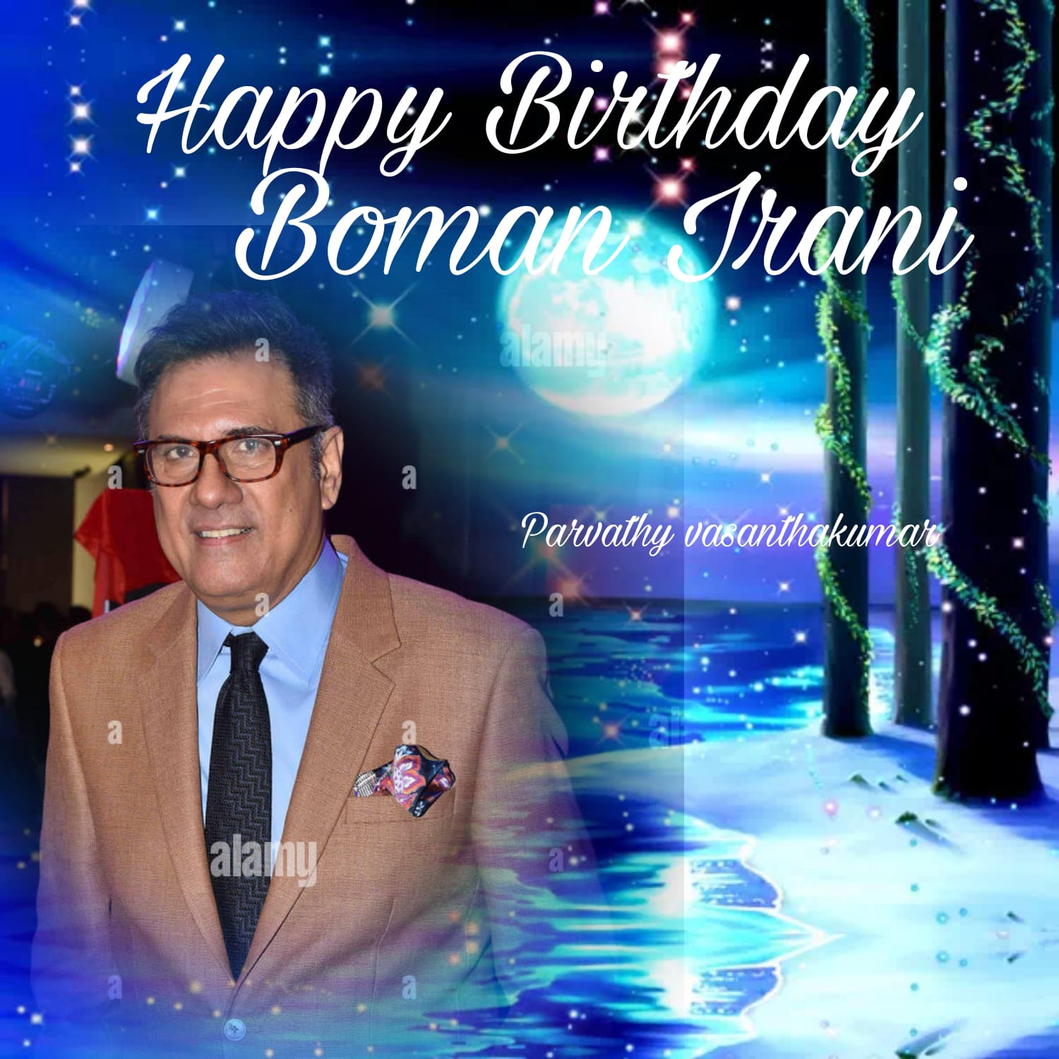 Happy birthday
Boman irani   
