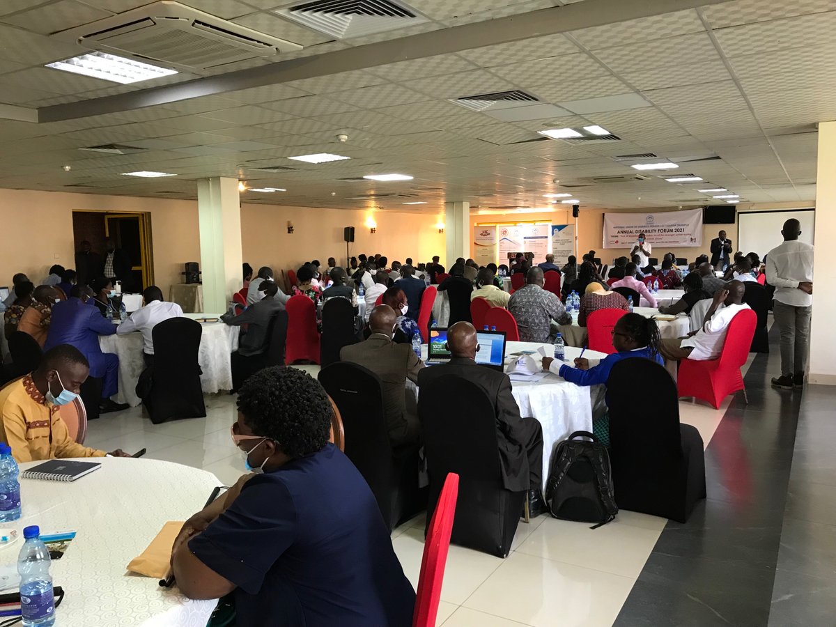 SenseUganda's tweet photo. Happening now: The Annual Disability Forum hosted by @NUDIPU
Theme: Not All Disabilities Are Visible: A call for stronger action during and post COVID 19 era.
#DisabilityUG https://t.co/4mIYfpULi6
