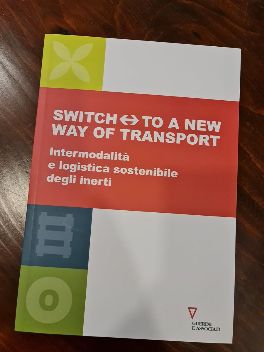 GetriInerti's tweet photo. Domani 3 dicembre in occasione del convegno finale @GetriInerti @Interreg_IT_CH, sala Gaber palazzo Pirelli ore 9:30, sarà presentato e omaggiato ai partecipanti il libro @EdizioniGuerini "SWITCH - to a new way of transport" @ProvinciaVarese @UniLIUC @SBBCargo @ARSambienteSrl https://t.co/yioGZAfGtC