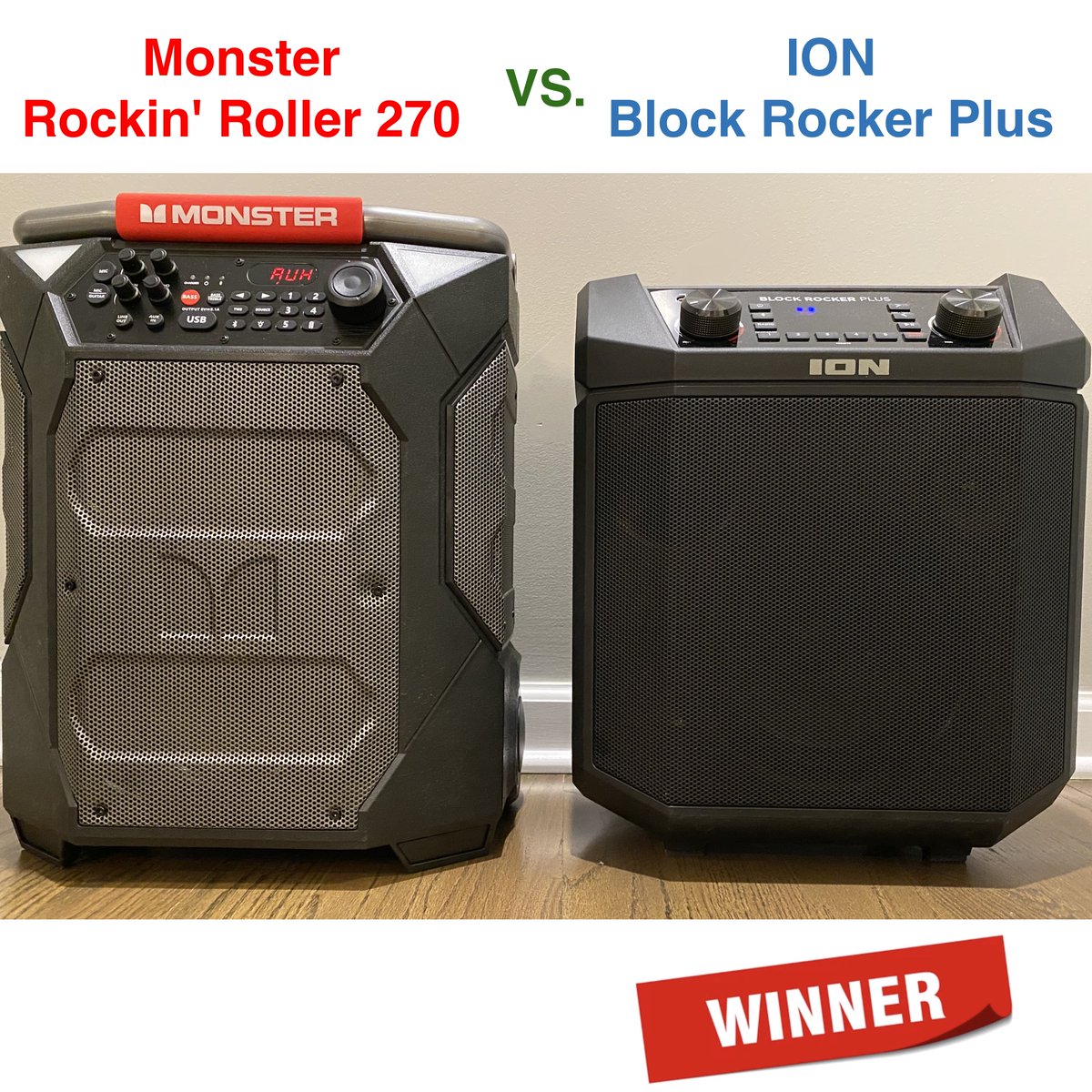 rpungin's tweet photo. Monster Rockin’ Roller 270 vs ION Block Rocker Plus https://t.co/1tVoFPgldM

#monsteraudio #ionaudio #speakerreview #bluetoothspeakers #portablespeakers #batteryoperatedspeakers #ionspeaker #ionspeakers #monsterspeakers #blockrockerplus https://t.co/3KPKAsIqZP