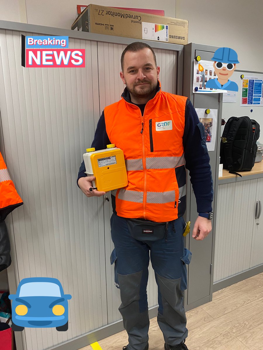 Un jour, un collaborateur de notre #AI1CN  <a href="/GRDF/">GRDF</a> <a href="/Act4gaz/">Act4gaz</a>  #DRIDF #jour2
Je vous présente Florent <a href="/FBgncrt/">Florent B.</a>  notre technicien gaz féru de #gazpar. Aucune pose ni réconciliation n’a de secret pour lui 😉#macgyvercompteurcommuniquant