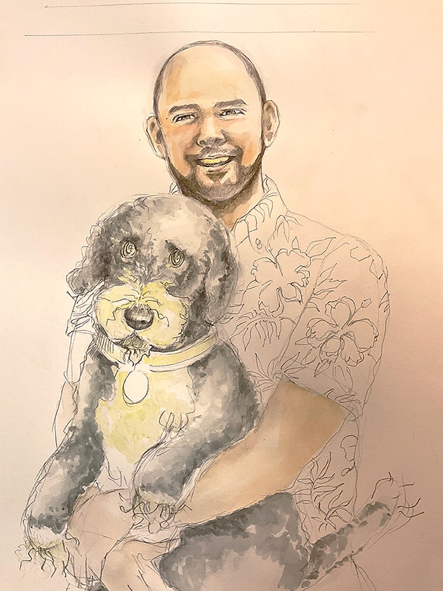 Fine Pet Portraits for Owners with their Furbabes tweet media