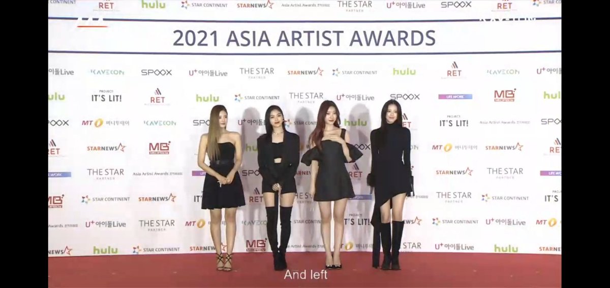 MIDCYS's tweet photo. ITZY for today's AAA Red Carpet 💗 https://t.co/aDCPVoVbEp