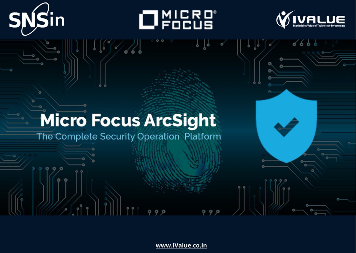 iValueInfoSoln's tweet photo. Optimize your #SecOps team with a unified platform that leverages #automation &amp; #layeredsecurity #analytics. @MicroFocusSec #MicroFocus ArcSight solution - 
#Click2Download #whitepaper 
https://t.co/WiwadpXLUX
@iValueInfoSoln @SolutionsSecure https://t.co/18Z2cMry8d