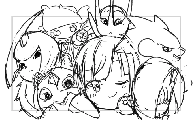 これもボツ。ポケモン難しすぎ。 