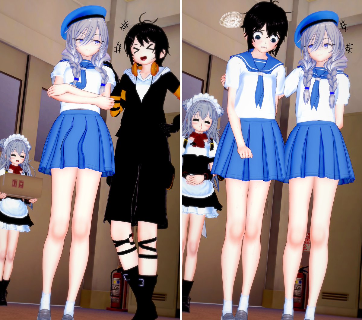 mountainsoymilk's tweet photo. #소녀전선 #少女前線 #ドールズフロントライン #コイカツ
#Persica #Dandelion #M4A1
#Gentiane #G36 #Agent
#Seele #Deele https://t.co/wltD6ohlLq