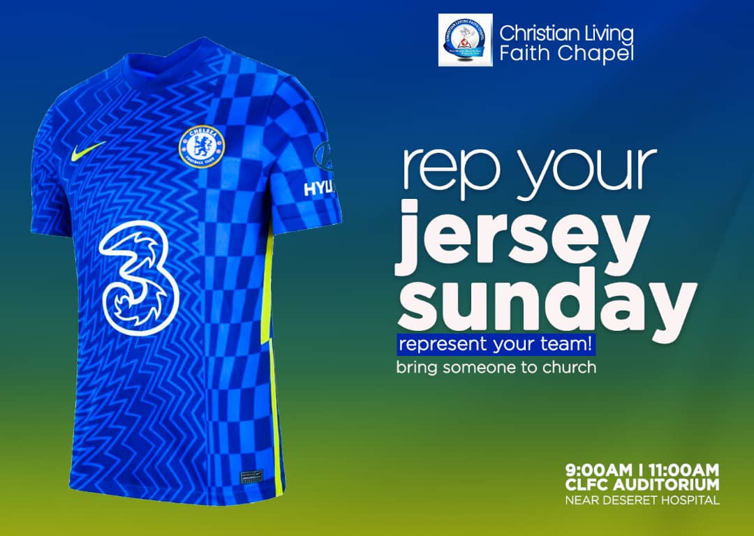 clfchq's tweet photo. CLFC Youth Jersey Drip day... Yayyy💃💃💃

Yes... We kan't wait at all👻👻 

Come to church this Sunday, Repping your team🎽🎽🎽

Let's drip 😍😍😍

There will be free Photoshoot after church ⚡📸📸📸

You kan't afford to miss this Sunday Repping your team. It gonna be awesome https://t.co/VnBaVvERod