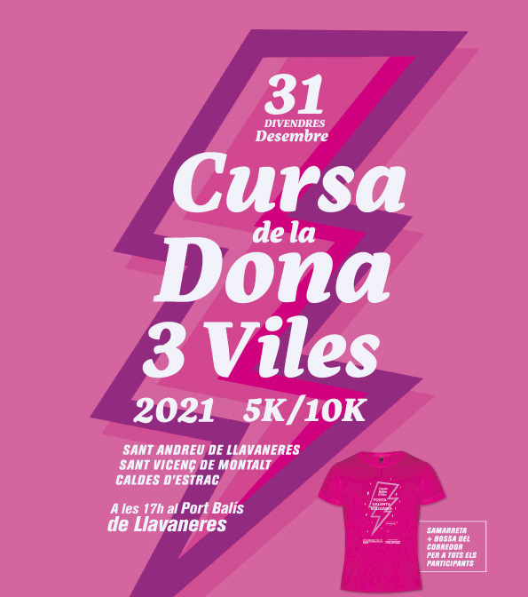 AjLlavaneres's tweet photo. #ESPORTS |ℹ️Torna la Cursa de la Dona 3 Viles. Us animeu a participar-hi?🏃

📆Divendres, 31 de desembre
🕔17 h
📍Port Balís
💻Inscripcions obertes

+ Info 👉https://t.co/GEhnogBaEu

#3Viles #Llavaneres #Balís #Caldetes #SVMontalt https://t.co/1JaCVgfAoc