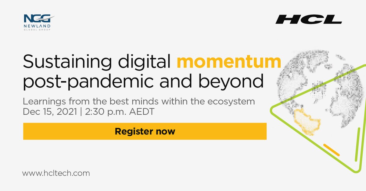 <a href="/NewlandGlobal/">Newland Global Group/ न्यूलैंड ग्लोबल ग्रुप</a> <a href="/hcltech/">HCLTech</a> 2nd #AustraliaVirtualForum "𝗦𝘂𝘀𝘁𝗮𝗶𝗻𝗶𝗻𝗴 𝗱𝗶𝗴𝗶𝘁𝗮𝗹 𝗺𝗼𝗺𝗲𝗻𝘁𝘂𝗺 𝗽𝗼𝘀𝘁-𝗽𝗮𝗻𝗱𝗲𝗺𝗶𝗰 &amp; 𝗯𝗲𝘆𝗼𝗻𝗱" Our speakers @Matt_KeanMP <a href="/GeoffLeeMP/">Geoff Lee MP</a> <a href="/JonasTPetersen/">Jonas Tyle Petersen</a> <a href="/TraceyW_PhD/">Dr Tracey Wilkinson</a> <a href="/kshira_saagar/">Kshira Saagar</a> <a href="/KumarParakala/">Kumar Parakala</a> <a href="/SwapanJohri/">Swapan Johri</a> <a href="/cgisydney/">Consulate of India in Sydney</a> <a href="/natashajha/">Natasha Jha Bhaskar</a>
