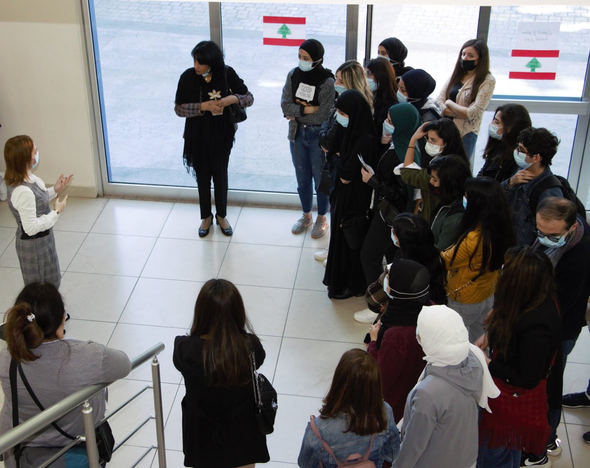 OrphanWelfareLB's tweet photo. زار طلاب قسم علم النفس في جامعة بيروت العربية جمعية رعاية اليتيم في صيدا  يوم الأربعاء، بحضور عميدة كلية العلوم الانسانية د. مايسة النيال .
تخللت الزيارة جولة لمراكز الجمعية للتعرف على الخدمات التي تقدمها الجمعية للأطفال وخاصة الخدمات العلاجية  لذوي الحاجات الإضافية https://t.co/uDZJETrPfi