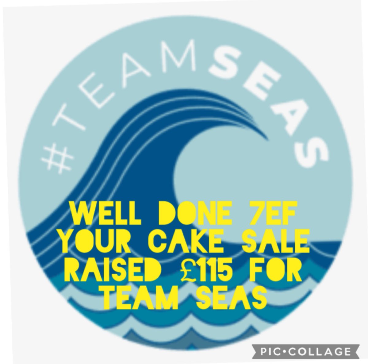 ArtRangeHigh's tweet photo. A fantastic amount raised by 7EF! Well done! #7EF #rangehighschool #rhsisbest https://t.co/N0kcGraS61