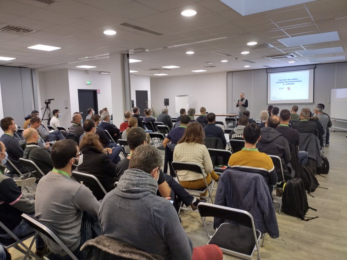 Démarrage du jour 2 du séminaire protection contre la corrosion de GRDF à Nantes .un moment de partage et un  enthousiasme du collectif d experts et management