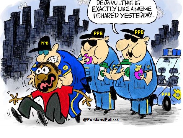 Portland Police ᵖᵃʳᵒᵈʸ tweet media