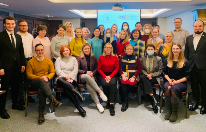 Over 25 leaders from Moldovan diaspora attended the first Regional Workshop in Brussels. Outside of working sessions, IRI connected these active diaspora leaders with senior political leaders, including the President of Moldova’s CEC &amp; Deputy Speaker of Parliament #IRIMoldova