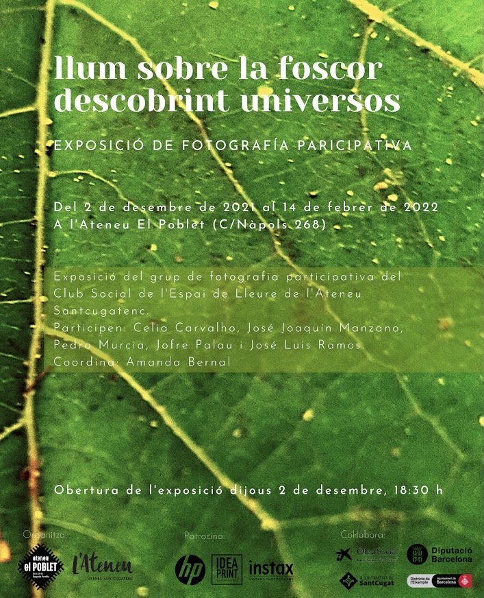 Ateneu's tweet photo. ✨L'EXPOSICIÓ "LLUM SOBRE LA FOSCOR" A L'ATENEU EL POBLET"📣
Ahir vam fer el muntatge de l'exposició "Llum sobre la foscor. Descobrint universos" que s'inaugura avui, 2/12 a les 18.30h, amb la presència dels artistes  a l'@AteneuElPoblet! @amandabernalp
➡ https://t.co/96s0uWZPVa https://t.co/zQbetkqNGP