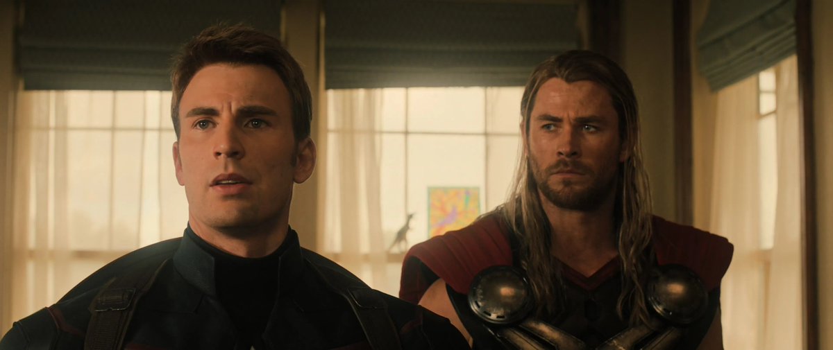 RT @steviecomfort: Steve and Thor (Avengers: Age Of Ultron) https://t.co/p2EOqYhEci