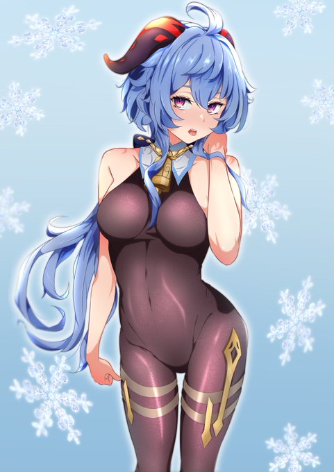 うちの武器庫でホコリをかぶっていた初期のハズレ扱い武器アモスの弓を神武器にしてくれて、今なおデイリーから螺旋まで活躍してくれる甘雨ちゃんには頭があがりません……。めでたい……!

#甘雨生誕祭2021 #原神 
#genshinimpact #Ganyu 