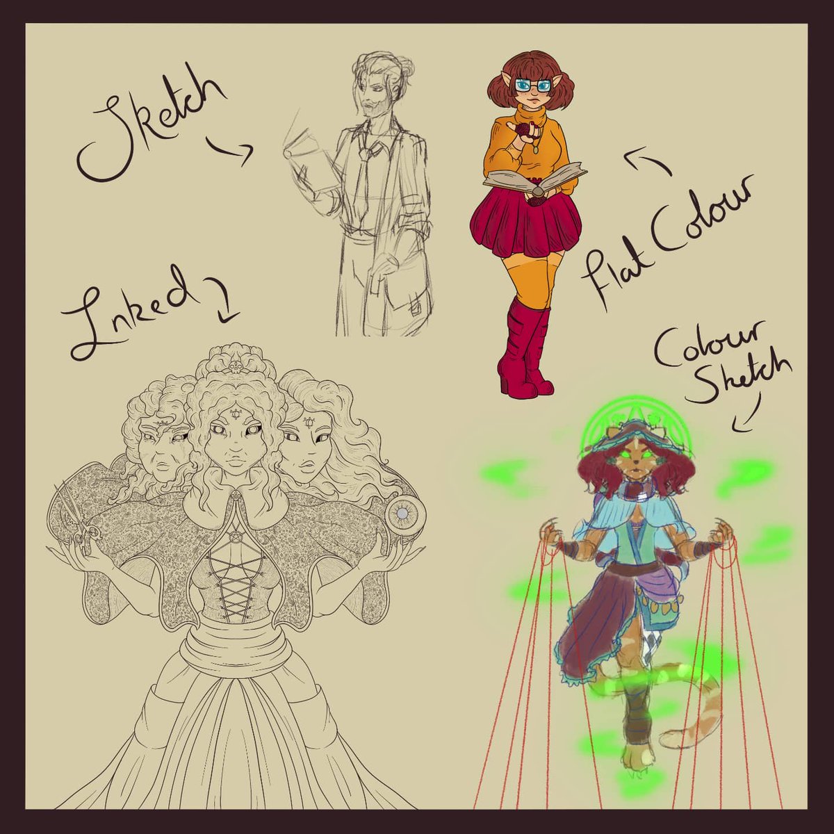 Old_Stardust's tweet photo. Commissions open! https://t.co/I5Qi6W604Y