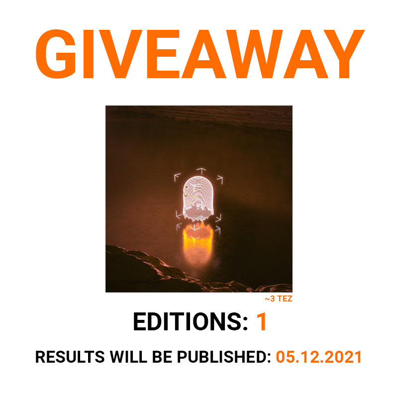 DizFlayer's tweet photo. 🎁🎁GIVEAWAY🎁🎁
I decided to give a animated red ghost.
https://t.co/XvSUop0Oo3
-1ed.
~3 tez

Terms:
⚠ Follow
⚠ Retweet
⚠ Like
-
Good luck!

#NFT #tezoscommunity #NFTCollector
#NFTGiveaways #Giveaways #tezos https://t.co/KAZJiIFmcd