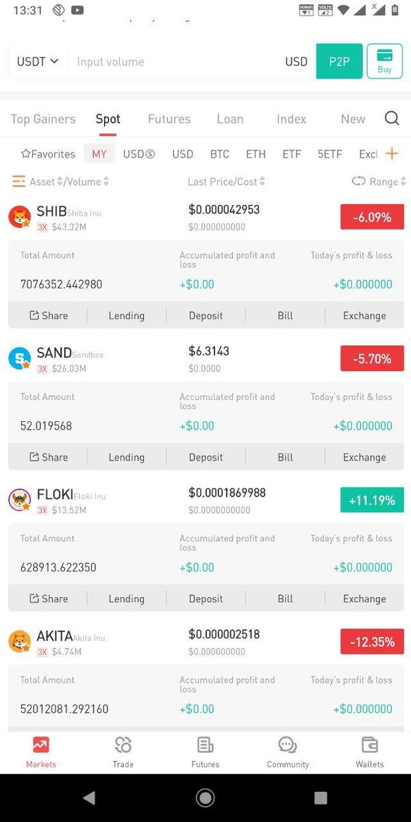 raghavendra16's tweet photo. @gate_io There are some issues appears in app as well as web. Cumulative gains, Amount &amp; Current Price are not showing in MY Section. Please refer snap.
Please resolve this issue. https://t.co/u1ypQNTbIV