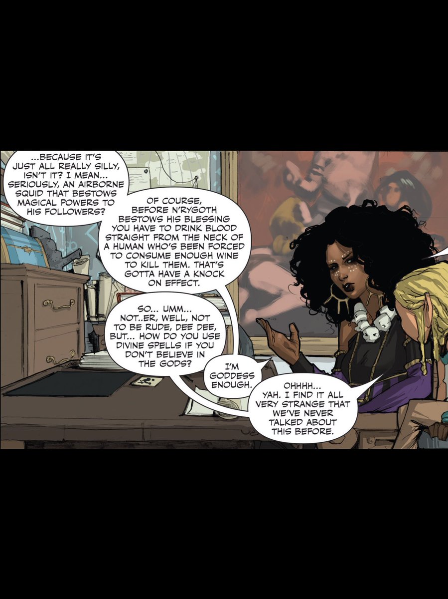 It's a pity that Rat Queens dropped due to drama, always thought it'd make a good movie/animated series.