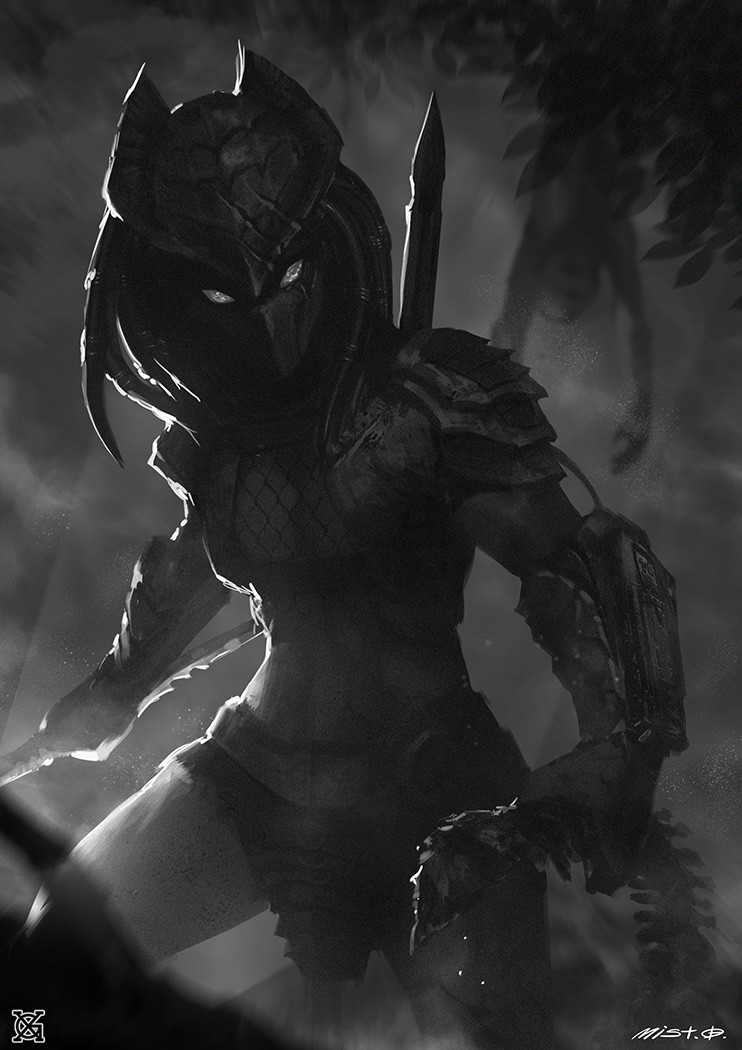 The female predator stalks the jungle with spear in hand, tracking her quarry through their trail as she takes each soundless step.

"Ꭵ ᏇᎥᏝᏝ ᎦᎥᏁᎴ ᎷᎩ ᎤᏬᏗᏒᏒᎩ ᎧᏒ ᎥᏖ ᏇᎥᏝᏝ ᎦᎥᏁᎴ ᎷᏋ. ᏇᏋ'ᏝᏝ ᏕᏋᏋ ᏇᏂᎧ'Ꮥ ᏖᏂᏋ ᏖᏒᏬᏋ ᏗᎮᏋጀ ᎮᏒᏋᎴᏗᏖᎧᏒ."