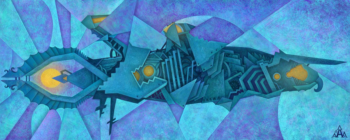 Gm #NFTCommunity !) 
I want to present the first wave of arts from the “Atlantica” series.
Available on <a href="/KnownOrigin_io/">KnownOrigin.io</a> 🐬🐋🐬🐋🐬🐋

knownorigin.io/collections/ph…

#NFTartwork #digitalpainting #ETH