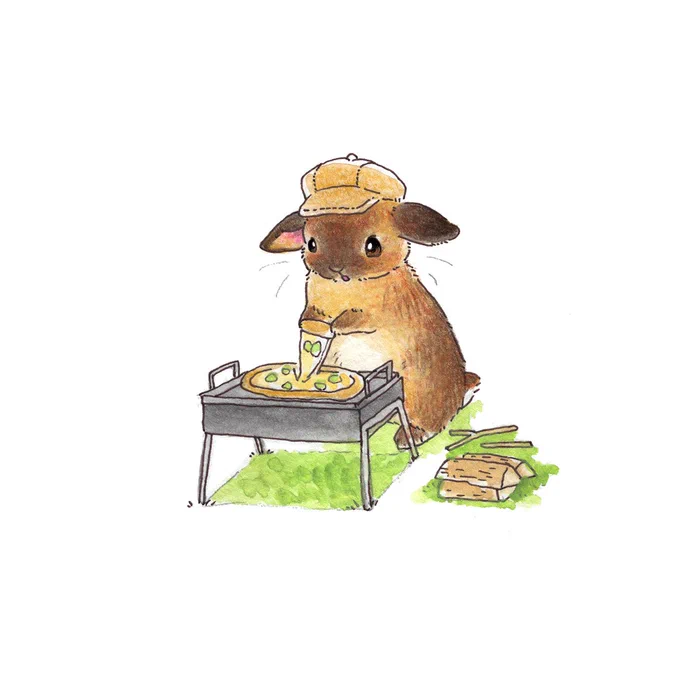 うさぎさんのキャンプ🏕️

🌿🍕とろ～り 