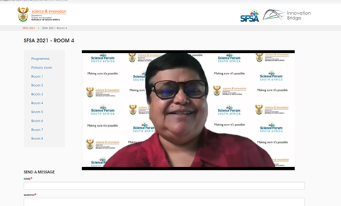ASSAf_Official's tweet photo. #SFSA2021 #ignitingconversations #sciencehasnoborders ASSAf EO @HSoodyall moderating this morning's session on 'If COVID-19 is the 9/11 moment for global science advice, what needs to happen next?' @dsigovza @ScienceForumSA
https://t.co/85PJrpR1EN https://t.co/ssA98KT9lS