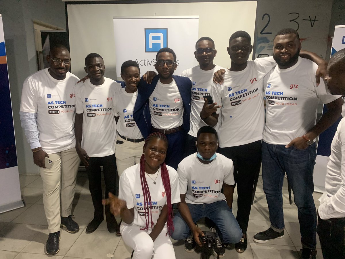FelixFomengia's tweet photo. We did it!! #TeamUB wins First Prize @ActivSpaces AS Tech Competition organized in partnership with @giz_gmbh.
In the 2 days competition we developed and designed an Agric Monitoring System(AMS) for Effective Plant Growth, incorporating a drone, web and mobile app. @UBuea 1/3 https://t.co/iDCOhPQiUp