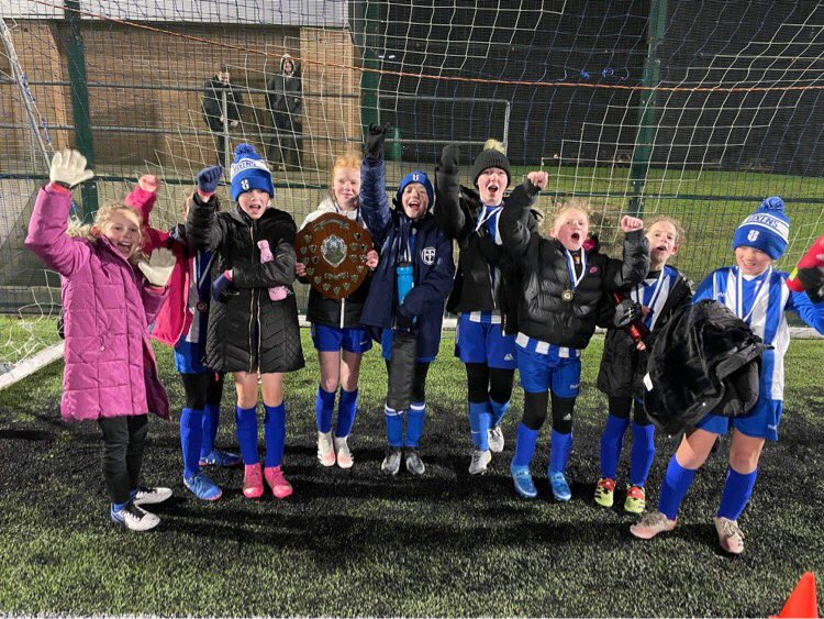 WCLPS's tweet photo. Humberside Champions.  Undefeated. Clean sheets in all Humberside and East Riding competitions.  Now through to East Midland finals in Spring.  #awesome #teamwork #dedication #determination #talent #attitiude #soooooooooooproudofyou #gogirls https://t.co/s7fUUe84Cc
