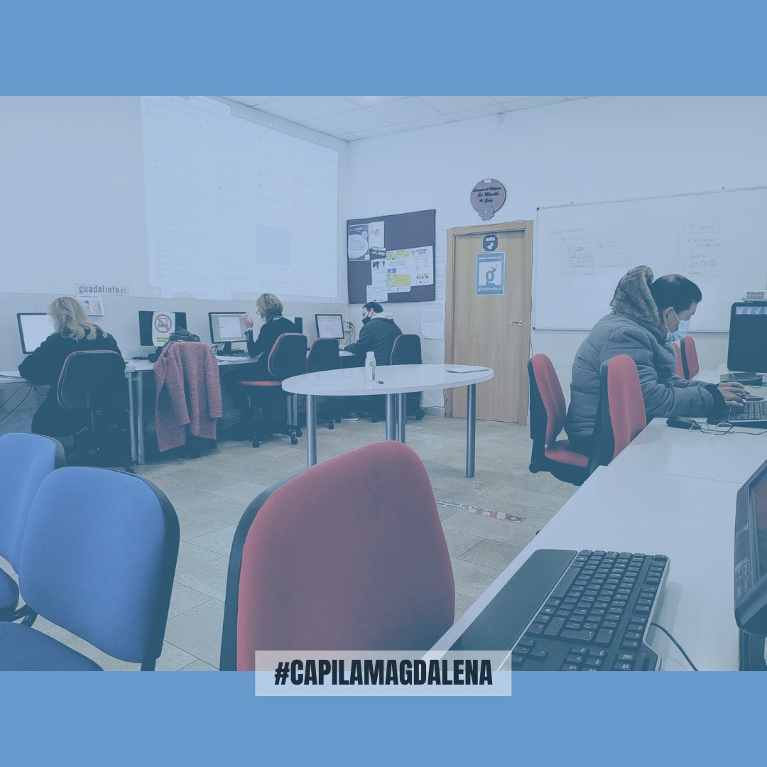 Último mes del año, seguimos trabajando, formando, capacitando, orientando, tramitando, ilusionando... en definitiva mejorando la sociedad, sembrando oportunidades.
#capilamagdalena #guadalinfo #formación #talleres #trámites #jaen #hacemosunasociedadmejor