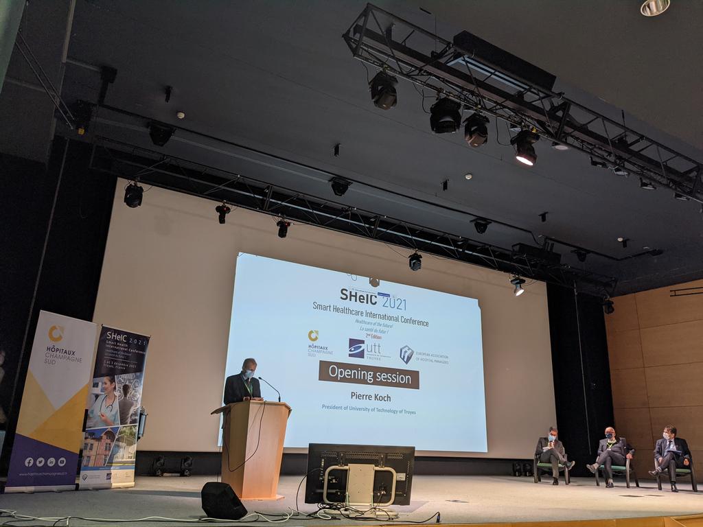 ConferenceSheic's tweet photo. SHeIC conference has started at University of Technology of Troyes @UTTroyes

You can follow the opening and the plenary sessions on:
Zoom https://t.co/RYQbvbtPsF
Youtube https://t.co/bGcSaMDwpO https://t.co/o5R2vMutdH